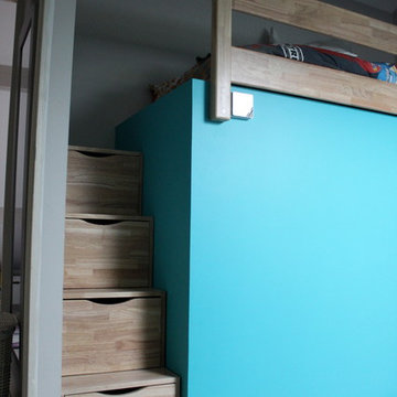 Aménagement chambre sous combles