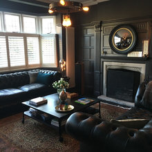 Gentleman's club lounge