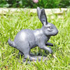 Attractive Skipping Rabbit Garden Sculpture