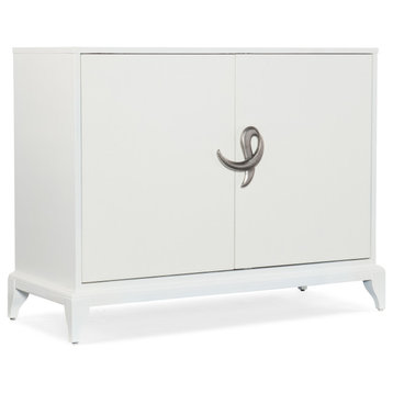Hooker Furniture 5000-85005 Unity 46"W Maple Accent Cabinet - White