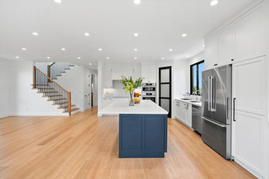 Home bar - transitional home bar idea