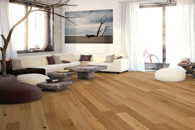 Oak Flooring, Brushed and Oiled, Natural Grade, 148mm wide