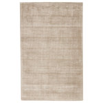 Jaipur Living - Jaipur Living Yasmin Handmade Area Rug, Gray, 9'x12' - Effortless luxury defines this alluring and stunningly soft hand-loomed viscose area rug. The perfect accent for a glamorous bedroom, this neutral greige layer boasts a dazzling luster and artistically distressed design.