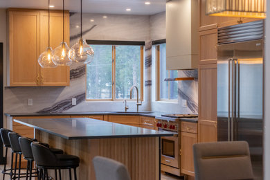 Kitchen photo in Denver
