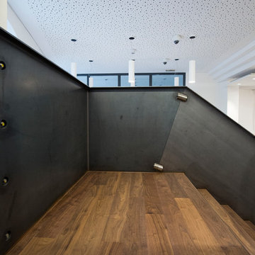 Raw Metal Staircase