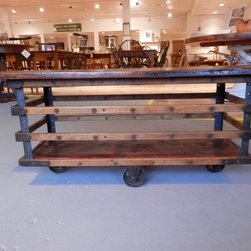 Stephen Staples - Industrial Island - SOLD - Coffee Tables