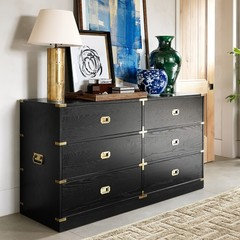 campaign dresser black How to refresh this into a tv console Nightstands