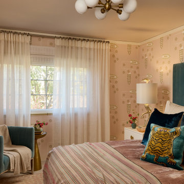 Chic & Cheerful Feminine Bedroom