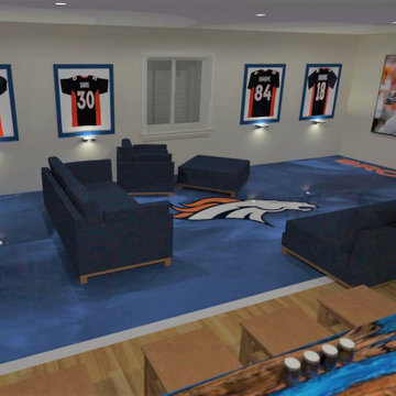 Broncos Man Cave