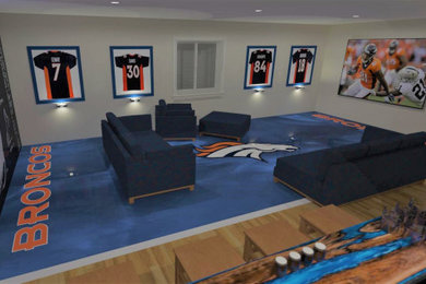 Broncos Man Cave