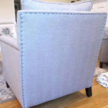 Contemporary Nailhead and Classic Herringbone