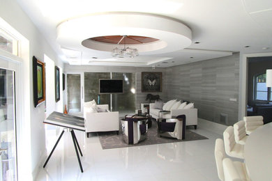 Living room - living room idea in Miami
