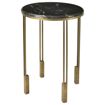 Orlando Agua Marble Occasional Table