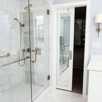 Master Bathroom Remodel - Marble Masterpiece