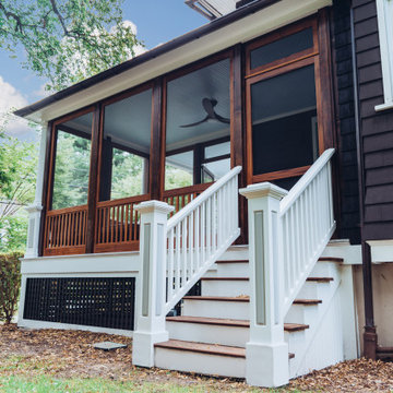 Elm Street Front Porch Remodel