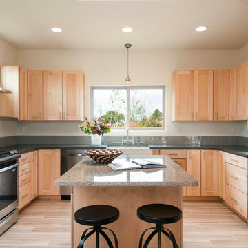 Santa Fe Modern Style - Plaza Bonita Subdivision by Borrego Construction