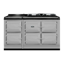 AGA Total Control 5 Oven Range Cooker, Pearl Ashes | ATC5-PAS - Gas Ranges And Electric Ranges