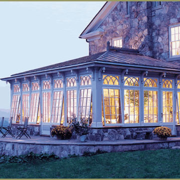 Conservatories courtesy Glickman Design Build (& Tanglewood Conservatory)