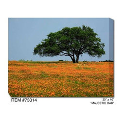 Majestic Oak Outdoor Canvas Art - Home Decor