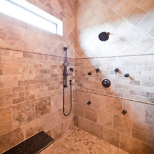 frame in shower