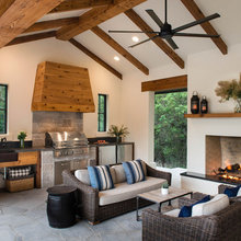 fireplace look