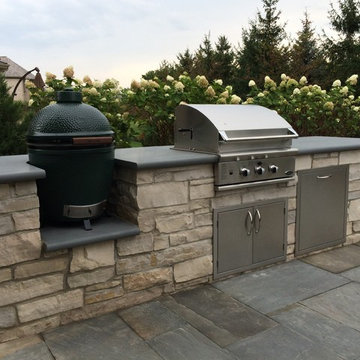 Kitchen with Big Green Egg