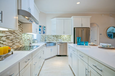 Example of a trendy kitchen design in Jacksonville