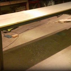 tansu steel communal table - Buffets And Sideboards