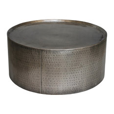 Hammered Nickel Coffee Table