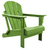 Panama Jack Poly Resin Lime Adirondack Chair