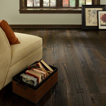 Beautiful natural oil finished hardwood floors