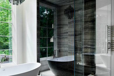 Example of a bathroom design in Atlanta