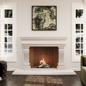 Tigranes IV Fireplace Surround