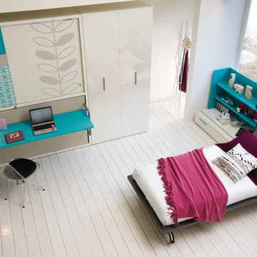 Poppiboard wall bed/desk unit