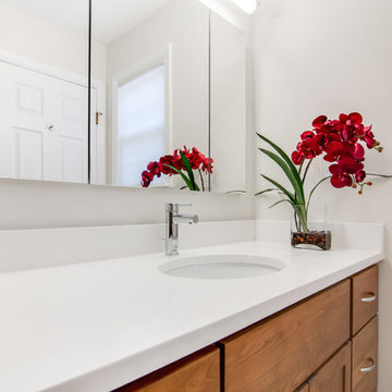Minimal Modern Master Bathroom