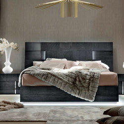 MonteCarlo Italian Bed / Bedroom Set by ALF - Platform Beds