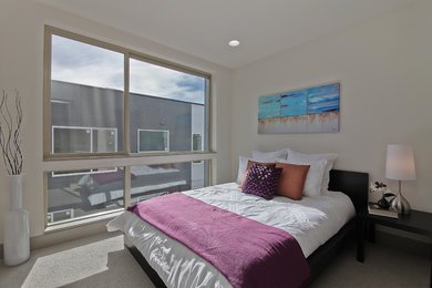 Inspiration for a contemporary home design remodel in Seattle