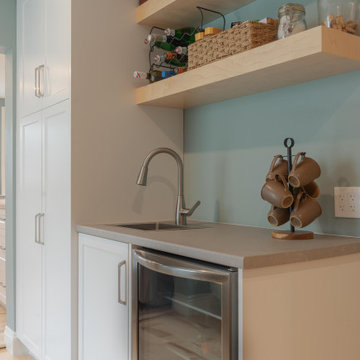 Modern kitchen & Bath renovation | Habermehl Contracting