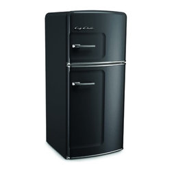 Big Chill - Big Chill Studio 14.4 cu. ft. Top-Freezer Fridge - Black - Refrigerators
