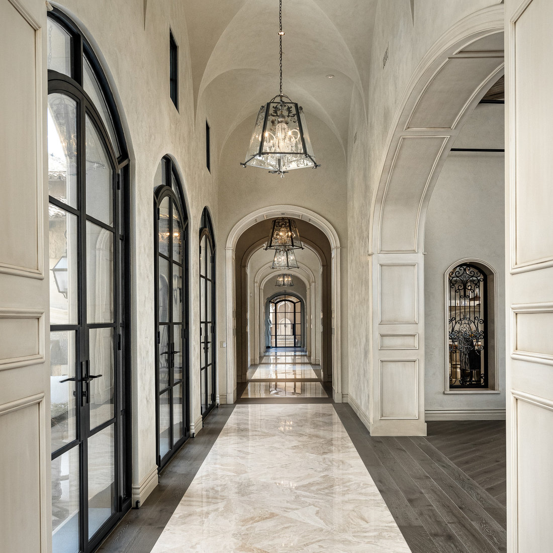 Vaulted Hallway Ceilings