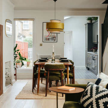 A Victorian home makeover with earthy, mid-century charm