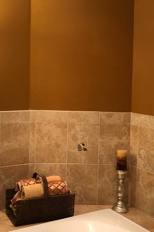 master bathroom wall color