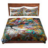 Abstract Lion Twill Duvet Cover, Twin Duvet 68"x88"