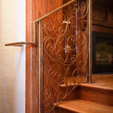 Hand Forged Hotel Handrail