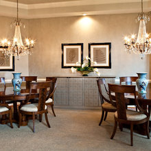 Transitional dining room
