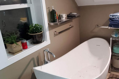 Bathroom - contemporary bathroom idea in Boston