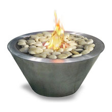 outdoor fireplace