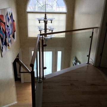 Stainless steel railings, cable railings and glass railings