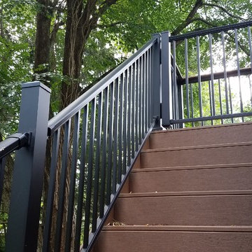 Aluminum Railing, PVC and Capped Composite Decks