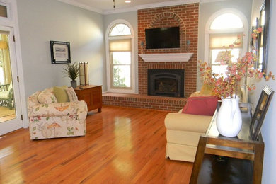 Family room - family room idea in Baltimore